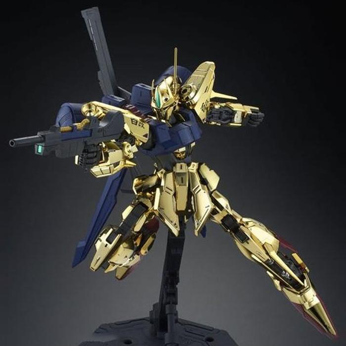 Bandai Kit Model Asli GUNDAM MG AMX-004-3 Qubeley Mark-Neverland