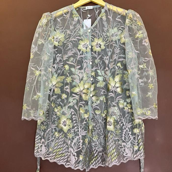 Neng ayu tunik outer brukat kondangan wanita