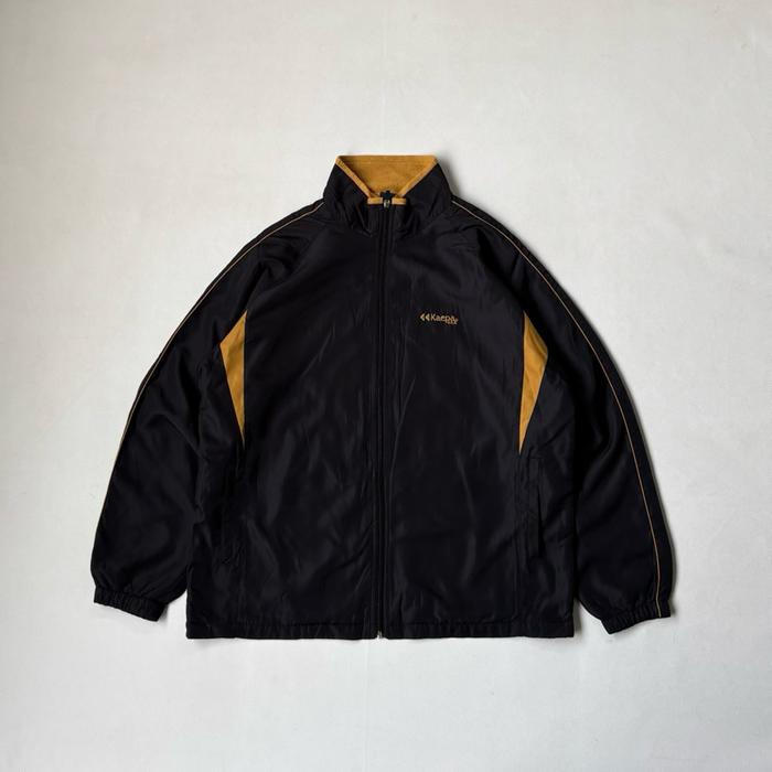 Kaepa Fleece Windbreaker Jacket Black