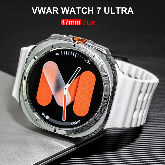 2024 New Vwar JS Watch 7 Ultra 1:1 47mm Smartwatch AMOLED Screen Bluetooth Call IP68 Waterproof Mens