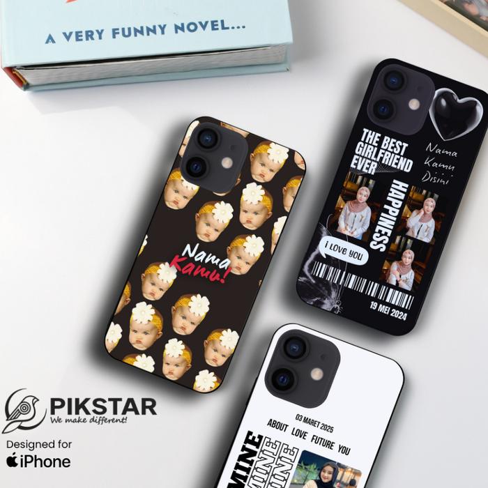 Pikora Custom Case iPhone - Case Template Editions |  Softcase Iphone Casing Hp Case Ip Lucu Unik Ca