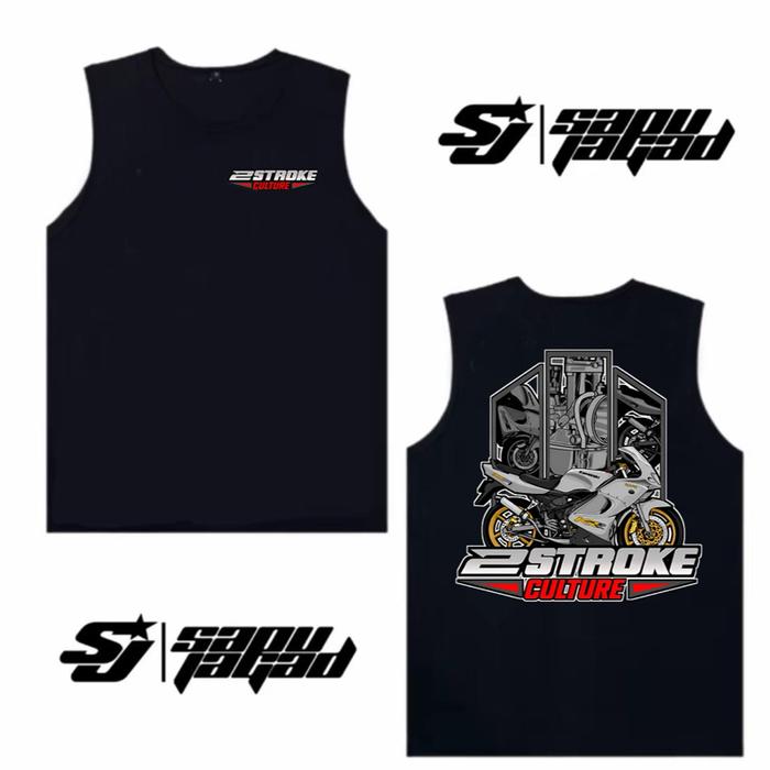 Singlet 2 Stroke Culture Free Stiker