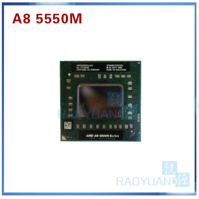 AMD Laptop CPU A8 5500M series A8-5550M A8 5550M AM5550DEC44HL Socket