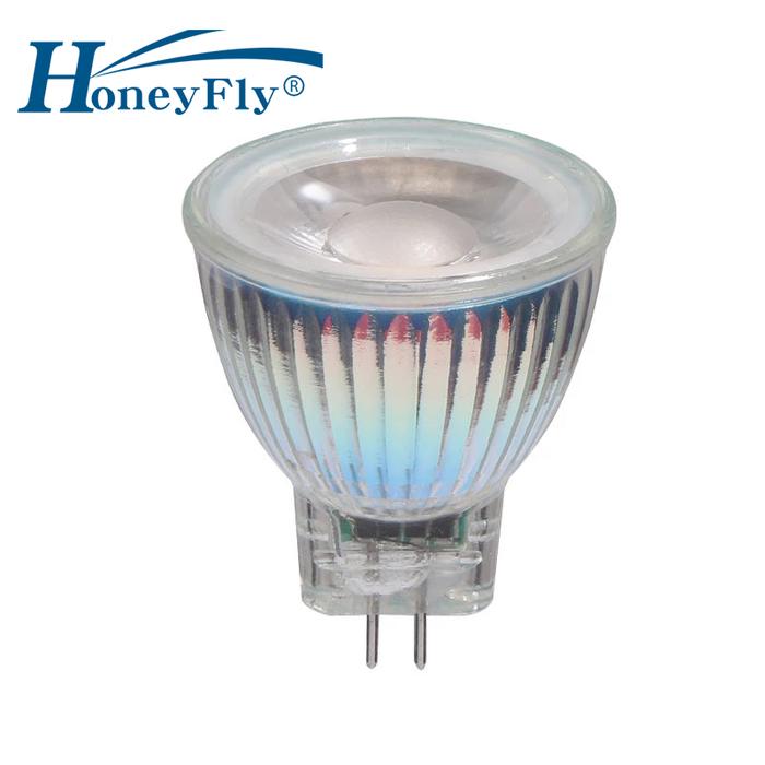 HoneyFly 5 Buah LED MR11 MR16 GU5.3 Lampu Sorot 3W 5W 35Mm 50Mm DC12V