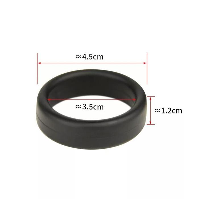 Cincin Pria Cincin Elastis Cincin Silicone Cincin Karet Pria Tipe 3 Cincin stylish simple man ring