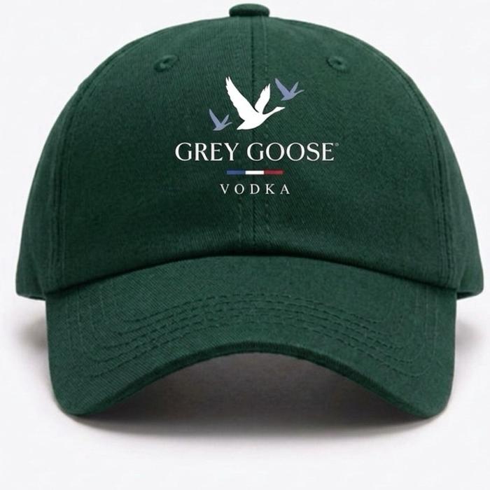 Topi Baseball Grey Goose Vodka Premium - Sablon Dtf
