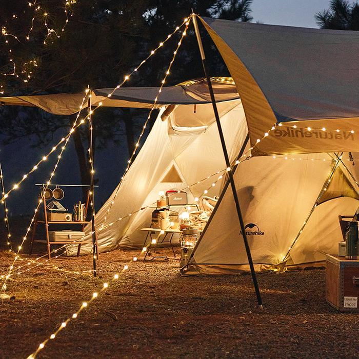 TERMURAH LAMPU HIAS TENDA NATUREHIKE CNH22DQ019 AMBIENT STRIP LIGHTS CAMPING | COD