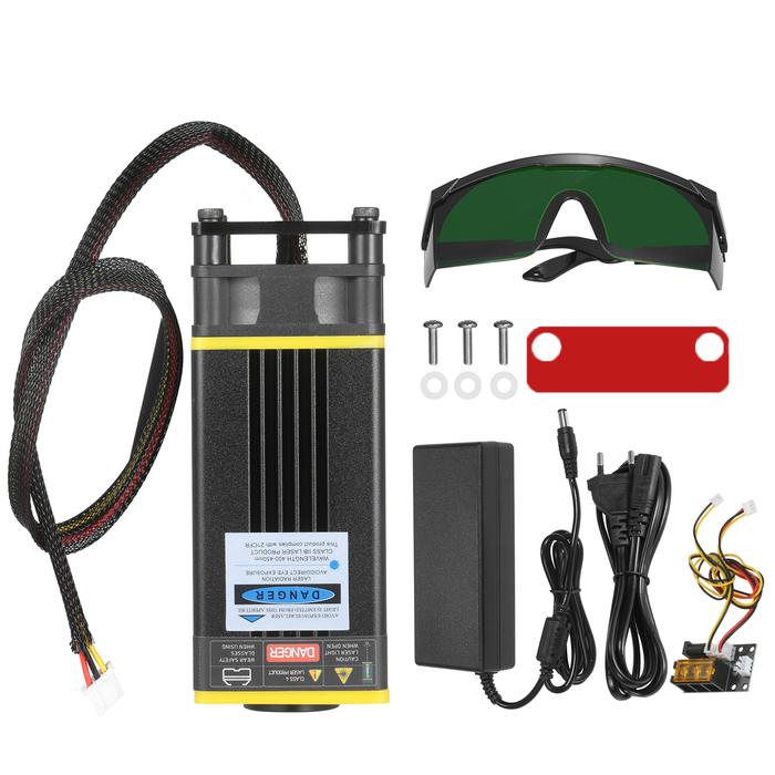 Laser Module Kit 450nm Blue Laser Fixed Focal Length Laser Head