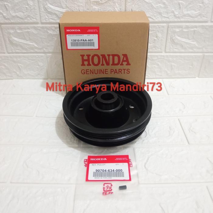 SPI + POLI PULI KER AS PULLY KRUK AS PULLEY CRANKSHAFT FERIO CITY OLD