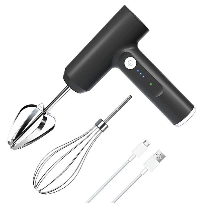 Terlaris, Hand Mixer Electric Wireless,Mixer Hand Mixer,USB