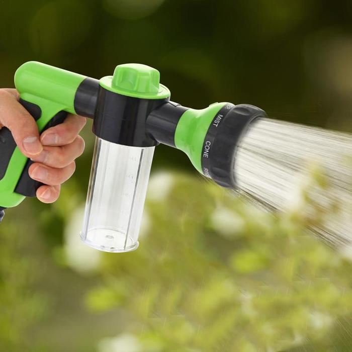 Portable Auto Foam Water Hose Nozzle Sprayer High Pressure  Nozzle