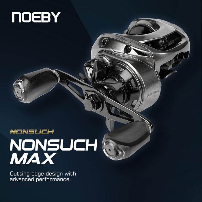 NOEBY Nonsuch Max Baitcasting Reel 5+1 Bearings 8kg Max Drag