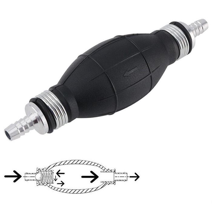 Pompa Tangan Primer Bulb Pompa Tangan Transfer Oli Bensin Pompa Sedot Bensin Pompa Minyak Manual