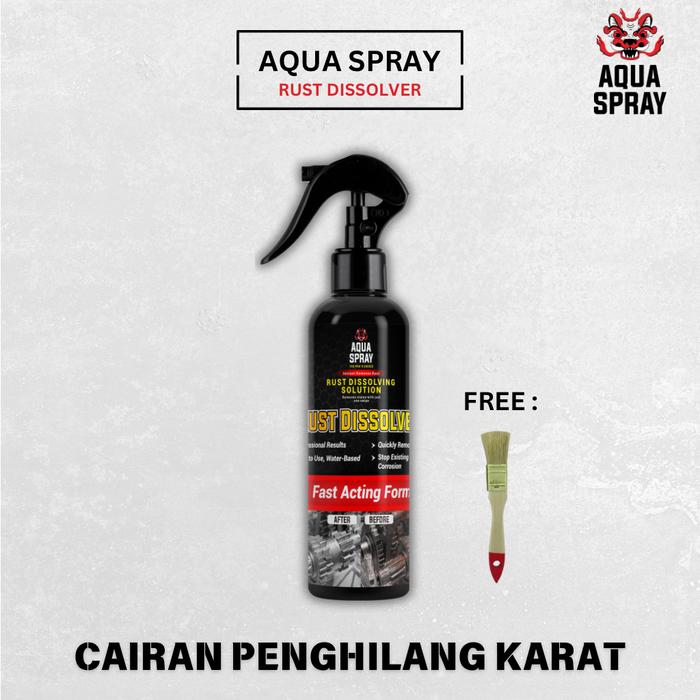 Terbaru Aqua Spray | Rust Dissolver | Cairan Spray Penghilang Karat