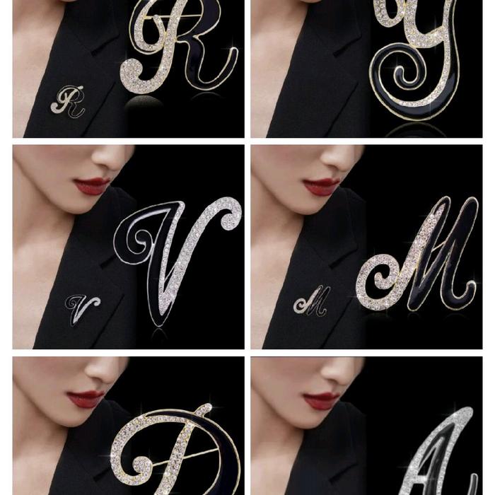 Bros huruf / Bros Abjad / Bros huruf Elegan Clips