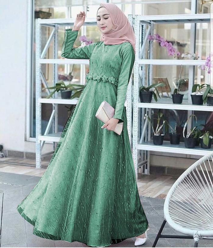 maxi brukat wanita alosia