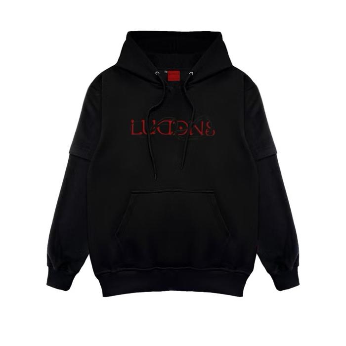 LUDENS HOODIE - DEATH BLACK