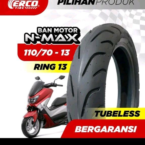 Ban NMAX ring-13 Tubeles ERCO Tire - Motorcycle