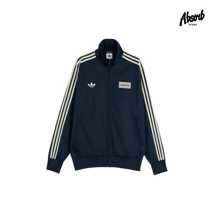Adidas x Oasis Tour Firebird Track Top (Night Indigo Navy) Tracktop Jacket Jaket 100% Authentic / Or