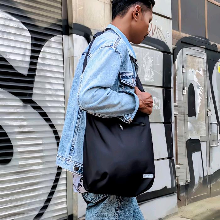 Tsuno bag | Crossbag adjustable Pria wanita Canvas Selempang Slingbag Kanvas tsuno  bag cowok