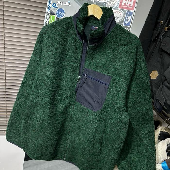 JAKET SHERPA FLEECE LEMBUT POLHAM