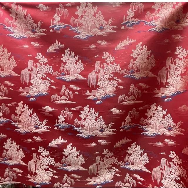 kain jaquard cheongsam,  bridal cheongsam, kain imlek, kain qibao