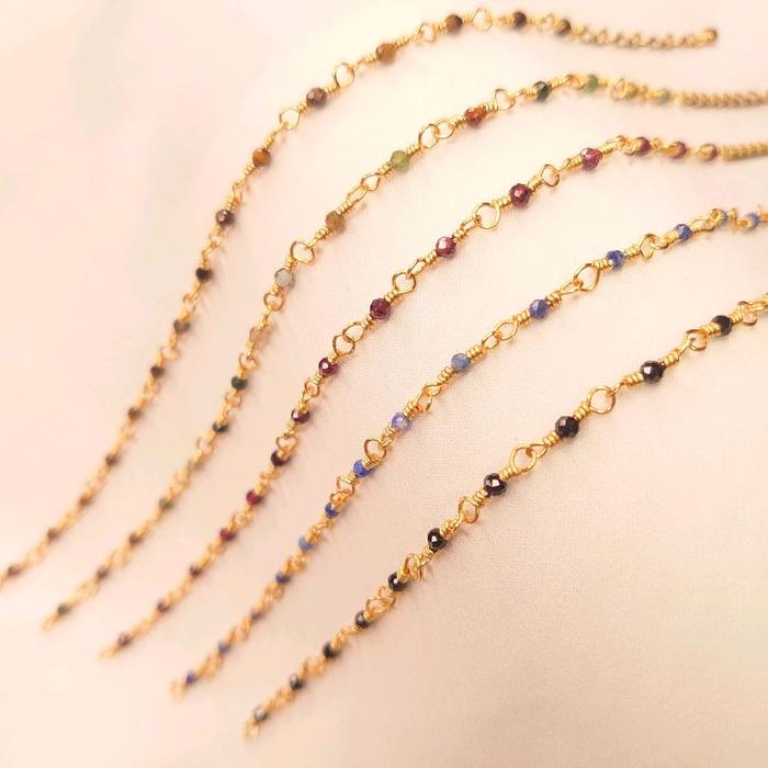Narendra Bracelet Batu Alam 2mm