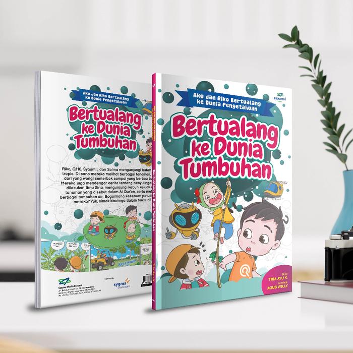 Komik Anak Riko The Series – Bisa Custom Nama Tanpa PO | Cerita Islami Edukatif Dunia Tumbuhan Disko