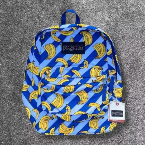 PROMO TAS JANSPORT MOTIF BANANA JANSPORT BACKPACK SUPER PREMIUM / TAS RANSEL JANSPORT TERLARIS - Ban