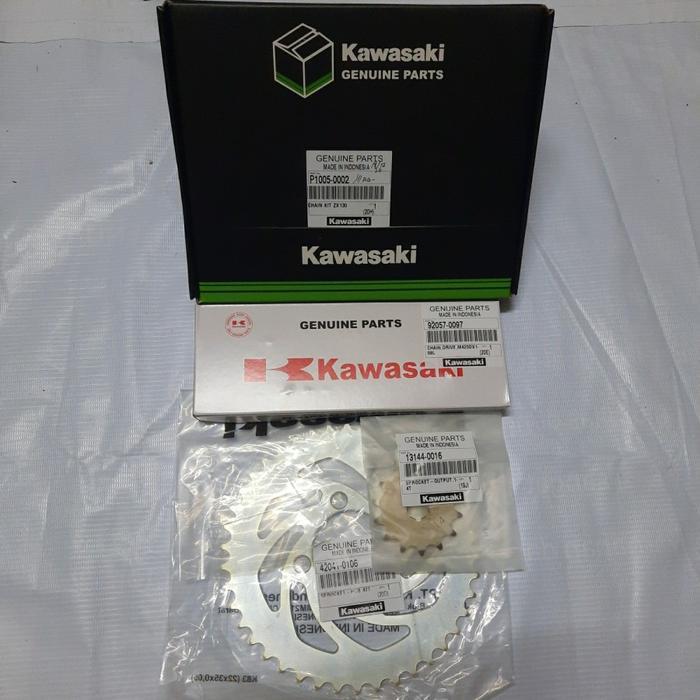 Gear Gir Set Kawasaki Zx130 Original Kawasaki #Gratisongkir