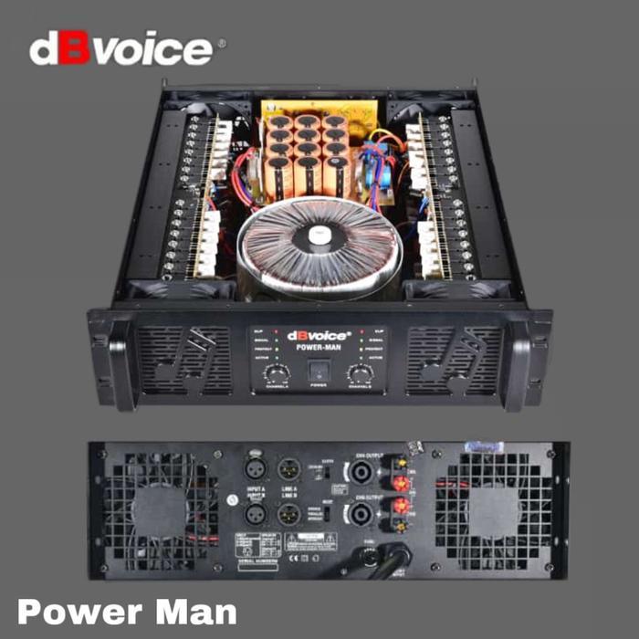 Power dB Voice Power Man Original Amplifier Dbvoice Class GB Powerman