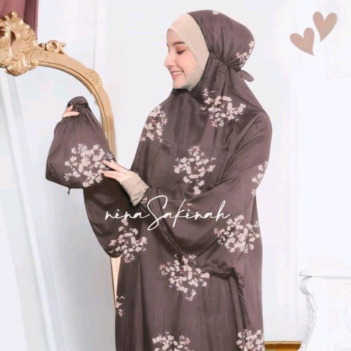 Mukena Terusan Malaysia Style /Mukena Malaysia Motif Campur