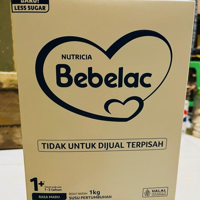 Bebelac Rasa Madu 1+ Tahun 1kg Susu Pertumbuhan