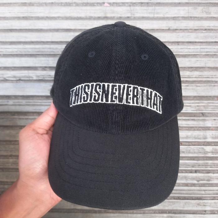 Thisisneverthat arch logo corduroy cap