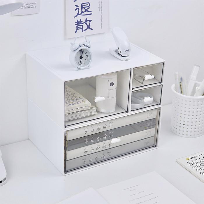 Kotak penyimpanan Desktop Kreatif, Laci meja kreatif, kotak pembagi