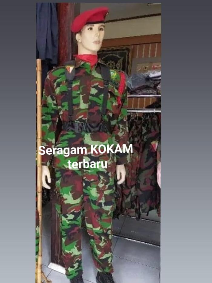 AMANAT PERKASA-Seragam PDS KOKAM  Lengkap (set baju+celana,baret,emblem,dahriem,kopel,tali dan pluit