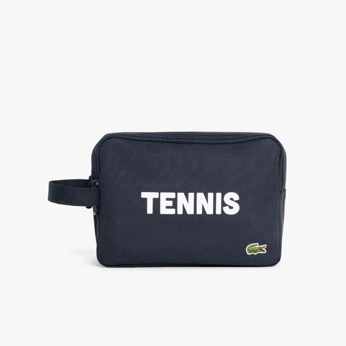Lacoste Men's Neocroc Vanity Bag/Clutch Bag Pria - Blue