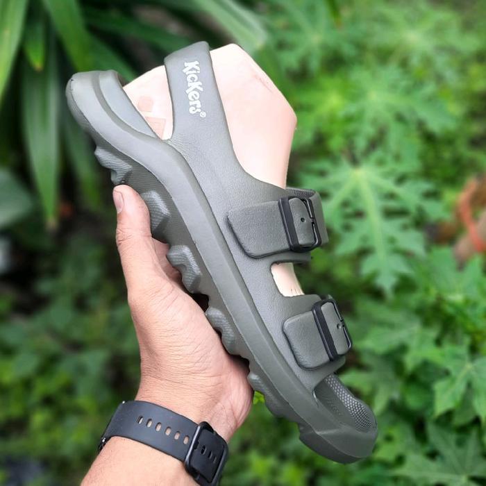 sandal karet Gunung kickers ukuran 43 44 45 46 47 Sendal Sepatu Gunung sandal kickers ukuran jumbo