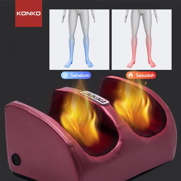 Konko Alat Pijat Kaki Pijat Betis Mesin Pijat Alat Pijat Elektrik Mesin Refleksi Kaki Sepenuhnya Oto
