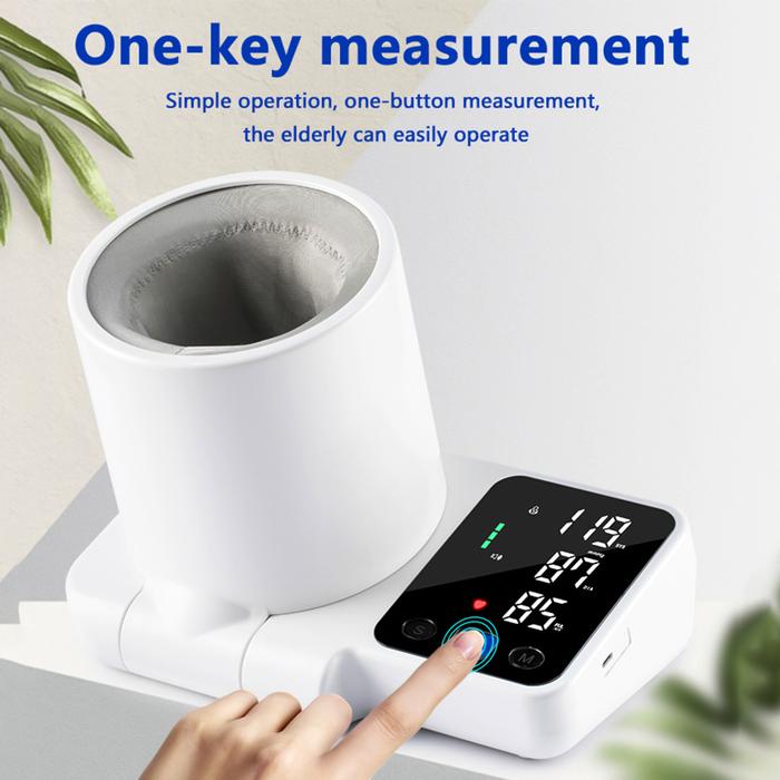 Arm Barrel Electronic Blood Pressure Monitor Digital BP Monitor
