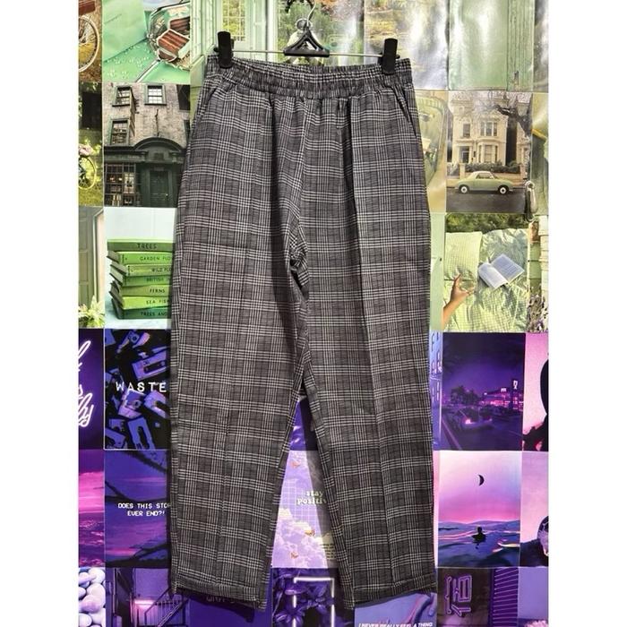 Tartan Pants Gray Preloved