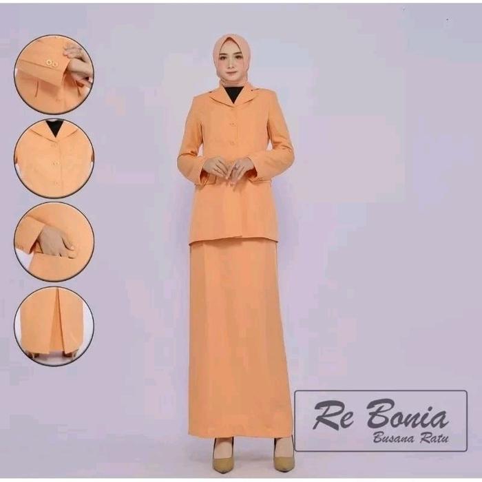 Blazer Re Bonia/Seragam Dharmawanita/ Stelan Dharma wanita/Seragam Dinas/ Seragam Kerja Dharma wanit
