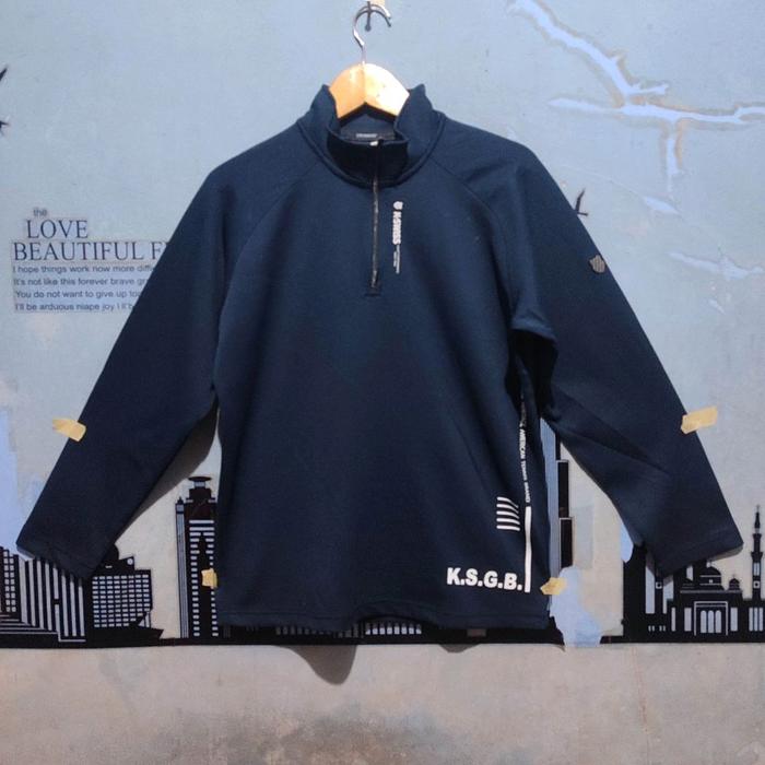 Jaket baselayer half zipper KSWISS
