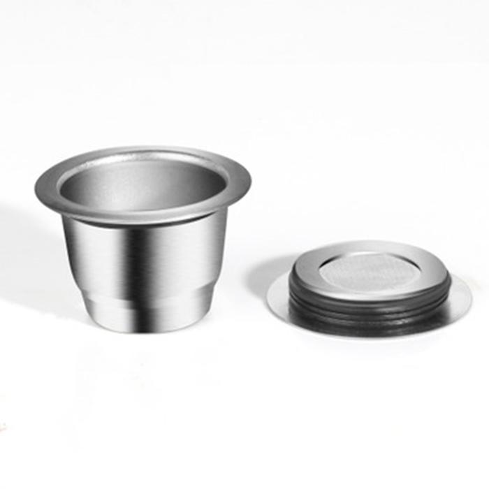 For Nespresso U Refillable Coffee Capsule Stainless Steel Reusable