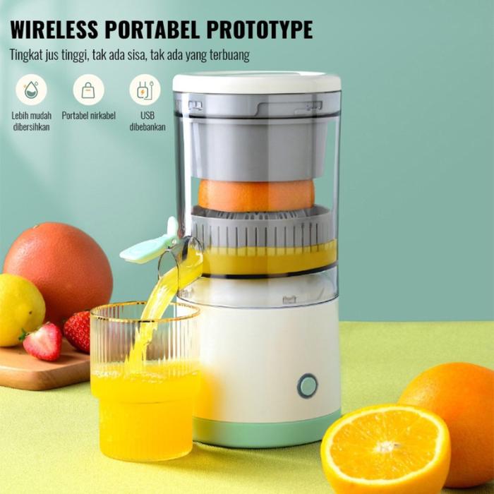 Alat Peras Jeruk Elektrik Orange Juicer Portable 400ml 45W - MDC1