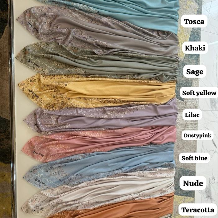 HIJAB JOURNEY VANILA SERIES segiempat voal