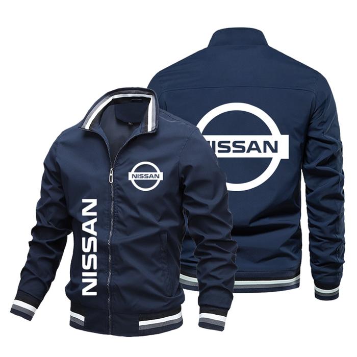 2025 Nissan Men's Motorcycle Jacket, Autumn/Winter Style Casual Baseball Men's Jacket, Outdoor Sport