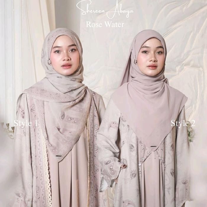 SHEREEN ABAYA - FATEEMA ABAYA Original by Naqa.id