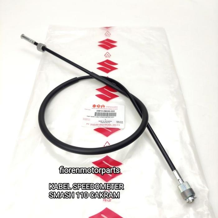 KABEL SPEEDOMETER TALI SPEEDOMETER SMASH 110 CAKRAM DISC 34910-09G30-000 ORIGINAL SGP SUZUKI