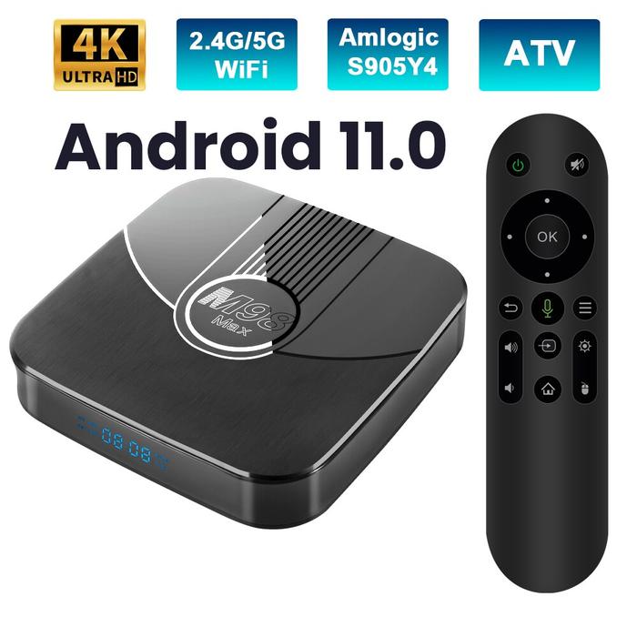 Transpeed ATV Android 11 TV Box Amlogic S905Y4 With Voice Assistant